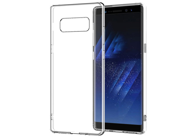 Чехол Yotrix UltrathinCase для Samsung Galaxy Note 8 (прозрачный, гелевый)