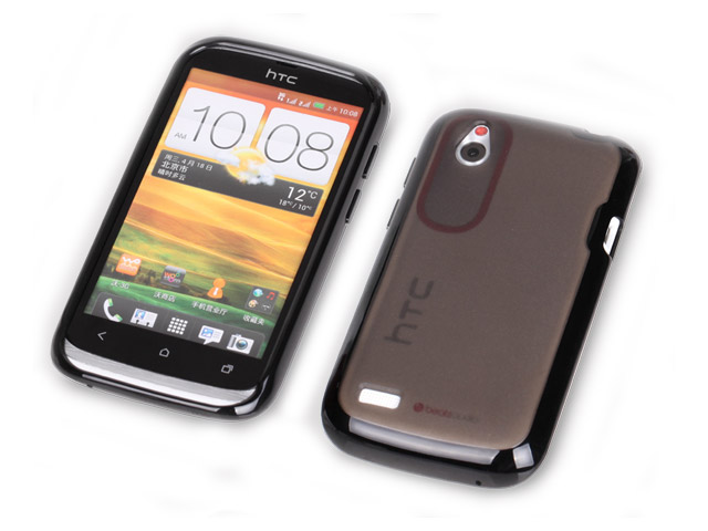 Чехол YooBao Protect case для HTC Desire V T328w (гелевый/пластиковый, черный)