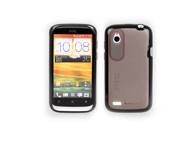 Чехол YooBao Protect case для HTC Desire V T328w (гелевый/пластиковый, черный)