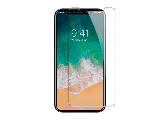 Защитная пленка Yotrix Glass Protector для Apple iPhone X (стеклянная)