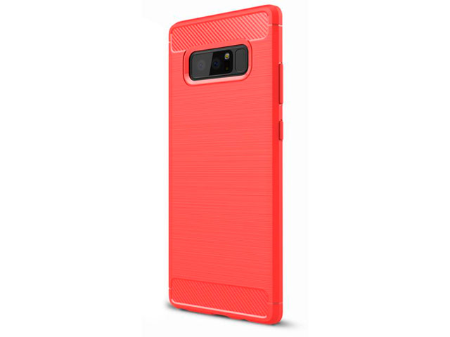 Чехол Yotrix Rugged Armor для Samsung Galaxy Note 8 (красный, гелевый)