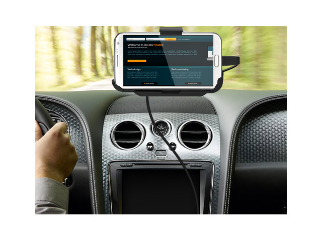 Автомобильный держатель KiDiGi Car Mount Kit для Samsung Galaxy Note 2 N7100