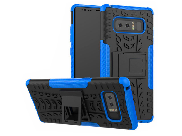 Чехол Yotrix Shockproof case для Samsung Galaxy Note 8 (синий, пластиковый)