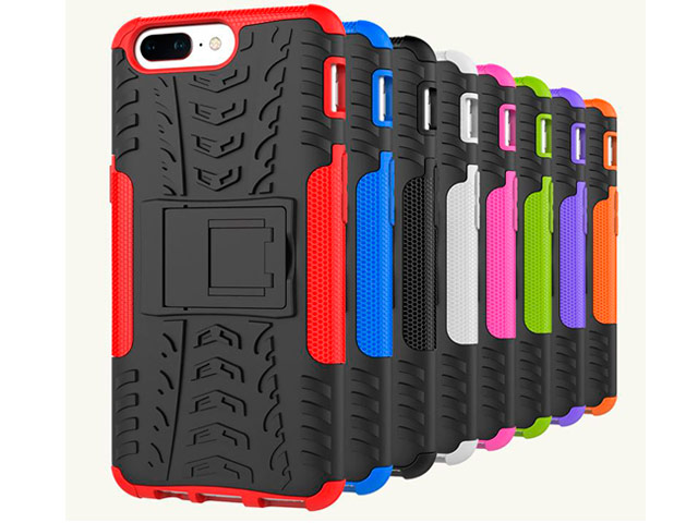 Чехол Yotrix Shockproof case для OnePlus 5 (фиолетовый, пластиковый)
