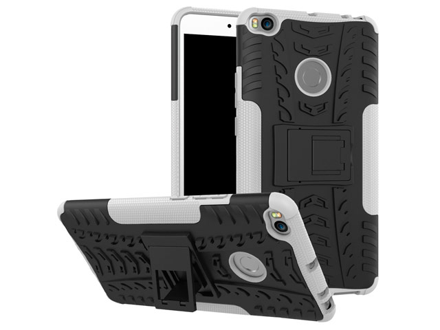 Чехол Yotrix Shockproof case для Xiaomi Mi Max 2 (белый, пластиковый)