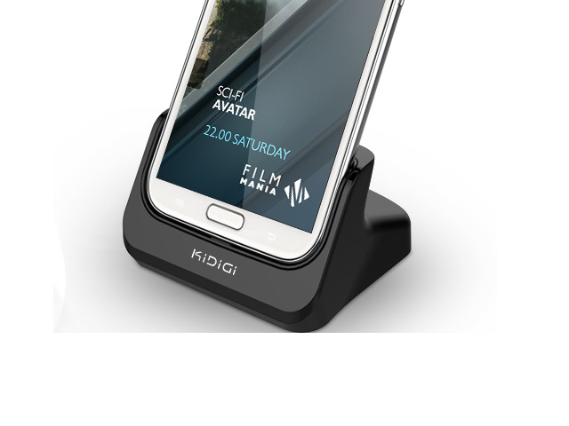Dock-станция KiDiGi HDMI Cradle для Samsung Galaxy Note 2 N7100 (черная)