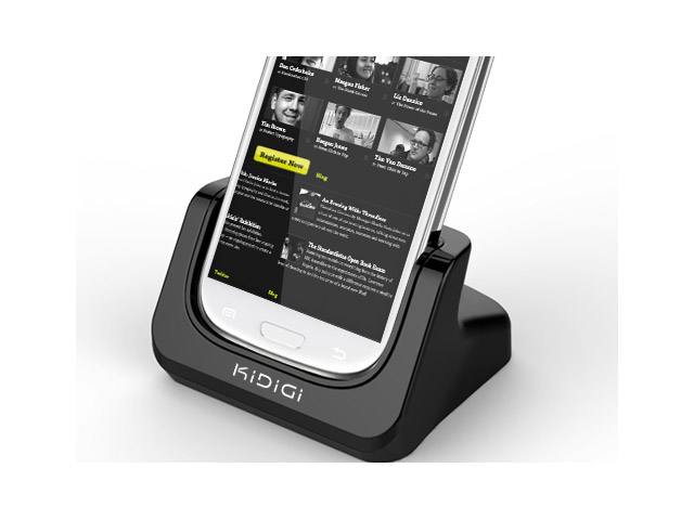 Dock-станция KiDiGi HDMI Cradle для Samsung Galaxy S3 i9300 (черная)