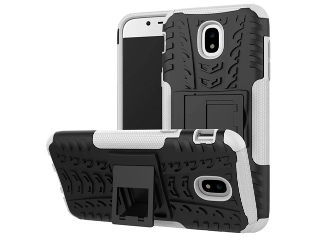 Чехол Yotrix Shockproof case для Samsung Galaxy J5 2017 J530 (белый, пластиковый)