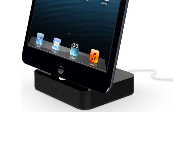 Dock-станция KiDiGi USB Cradle для Apple iPhone 5/iPod touch (7-th gen.)/iPad mini (Lightning) (черная)