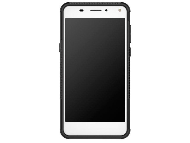 Чехол Yotrix Shockproof case для Huawei Y5 2017 (фиолетовый, пластиковый)