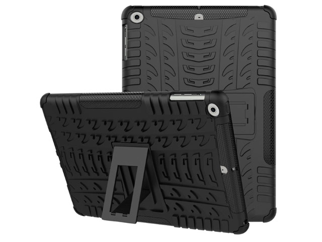 Чехол Yotrix Shockproof case для Apple iPad Air (черный, пластиковый)