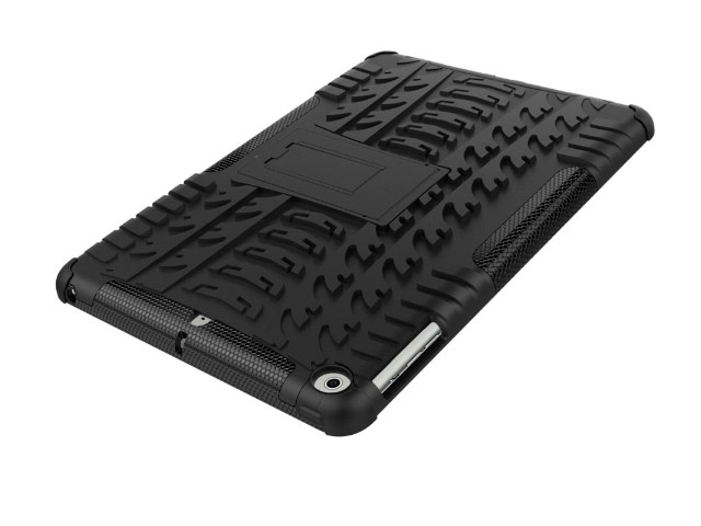 Чехол Yotrix Shockproof case для Apple iPad Air (черный, пластиковый)