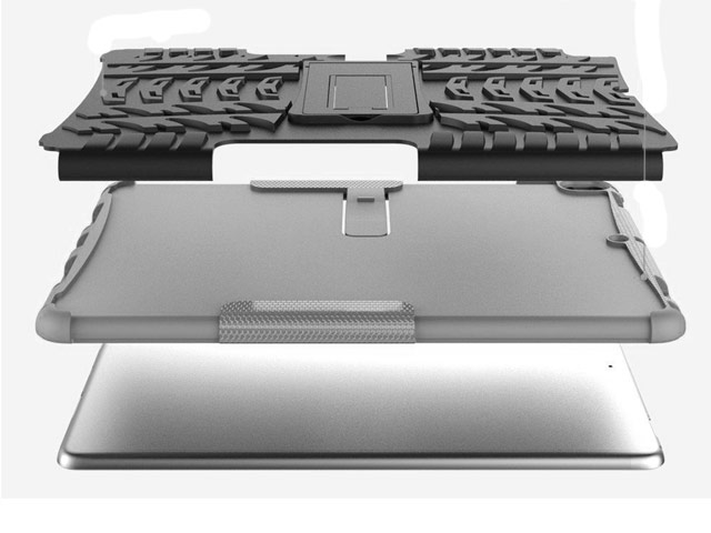 Чехол Yotrix Shockproof case для Apple iPad Pro 10.5 (черный, пластиковый)