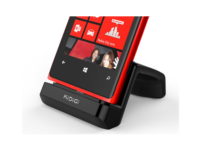 Dock-станция KiDiGi Universal Desktop Cradle для Nokia Lumia 820 (черная)