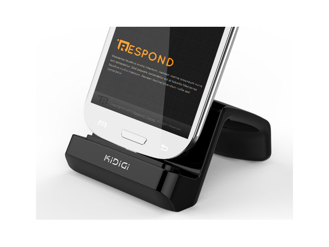 Dock-станция KiDiGi Universal Desktop Cradle для Samsung Galaxy S3 Mini i8190 (черная)