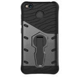 Чехол Yotrix StandCase для Xiaomi Redmi 4X (черный, пластиковый)