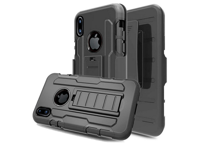 Чехол Yotrix ClipCase case для Apple iPhone X (черный, пластиковый)