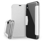 Чехол X-doria Engage Folio case для Apple iPhone X (белый, кожаный)