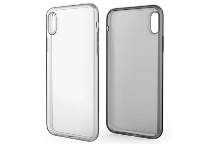 Чехол X-doria GelJacket case для Apple iPhone X (серый, гелевый)