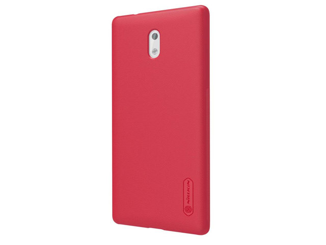 Чехол Nillkin Hard case для Nokia 3 (красный, пластиковый)