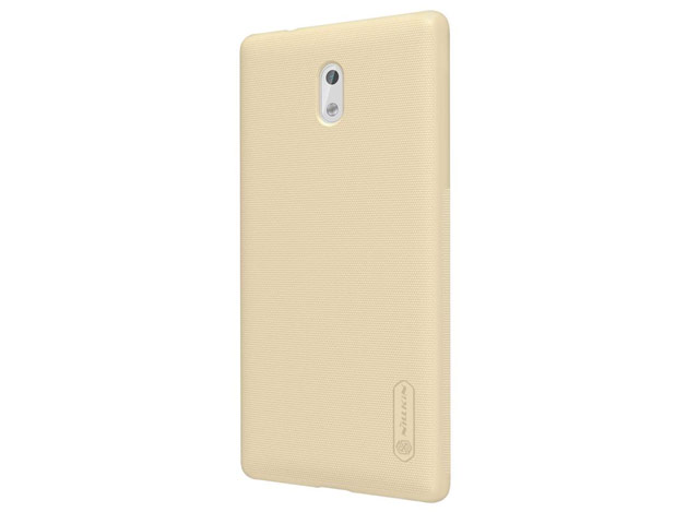 Чехол Nillkin Hard case для Nokia 3 (золотистый, пластиковый)