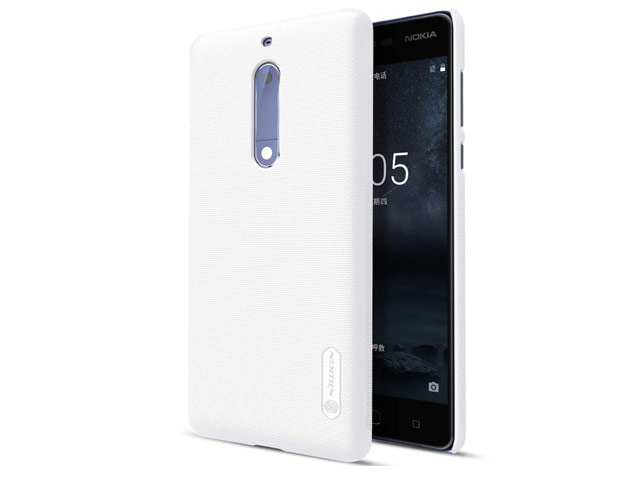 Чехол Nillkin Hard case для Nokia 5 (белый, пластиковый)