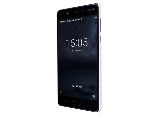 Чехол Nillkin Hard case для Nokia 5 (белый, пластиковый)