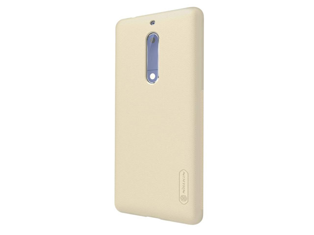 Чехол Nillkin Hard case для Nokia 5 (золотистый, пластиковый)