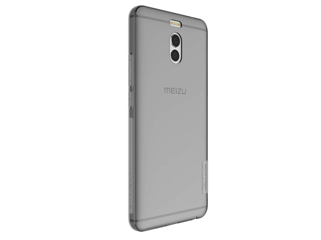 Чехол Nillkin Nature case для Meizu M6 Note (серый, гелевый)