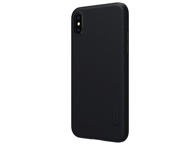 Чехол Nillkin Hard case для Apple iPhone X (черный, пластиковый)