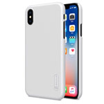 Чехол Nillkin Hard case для Apple iPhone X (белый, пластиковый)