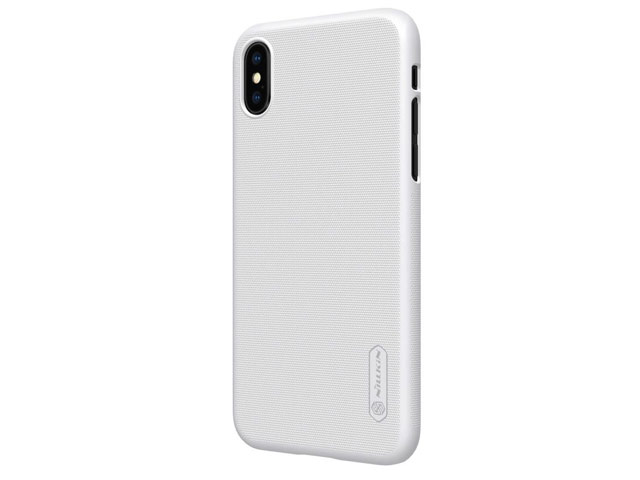 Чехол Nillkin Hard case для Apple iPhone X (белый, пластиковый)