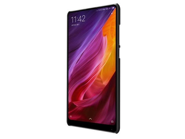 Чехол Nillkin Hard case для Xiaomi Mi MIX 2 (черный, пластиковый)