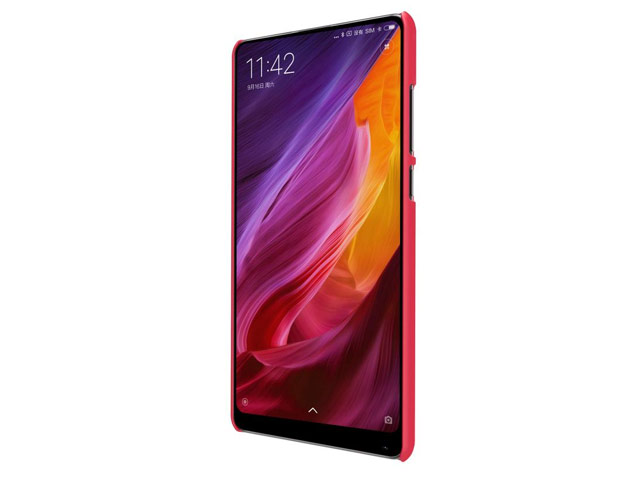 Чехол Nillkin Hard case для Xiaomi Mi MIX 2 (красный, пластиковый)