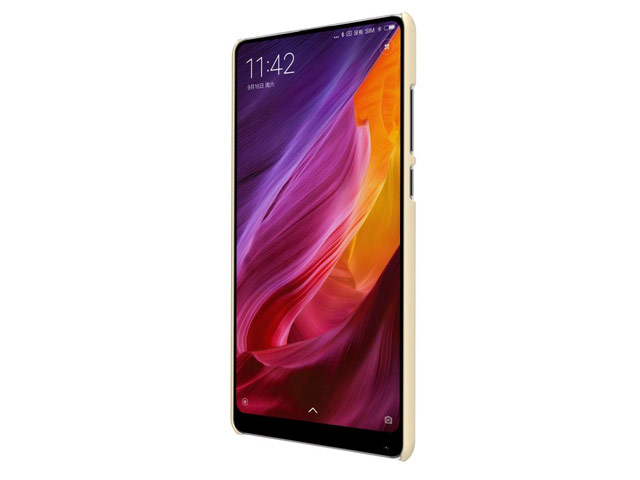 Чехол Nillkin Hard case для Xiaomi Mi MIX 2 (золотистый, пластиковый)