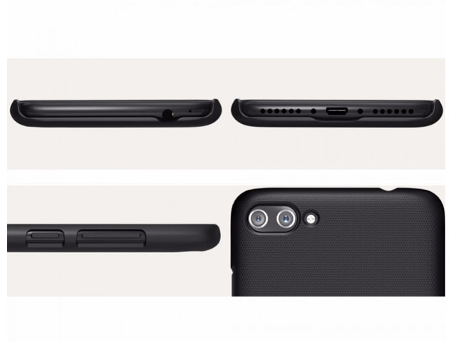 Чехол Nillkin Hard case для Asus Zenfone 4 Max ZC554KL (черный, пластиковый)