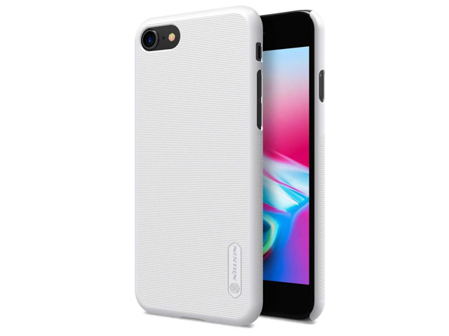 Чехол Nillkin Hard case для Apple iPhone 8 (белый, пластиковый)