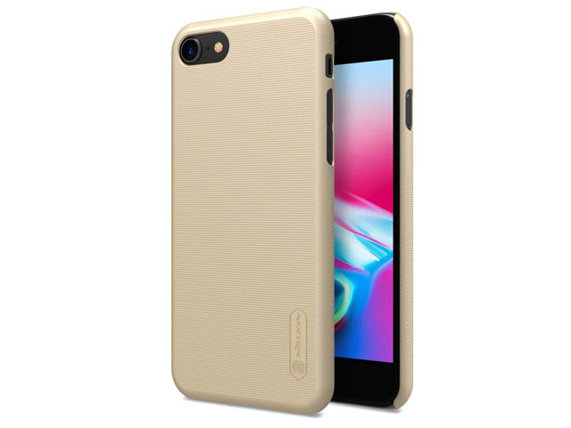 Чехол Nillkin Hard case для Apple iPhone 8 (золотистый, пластиковый)