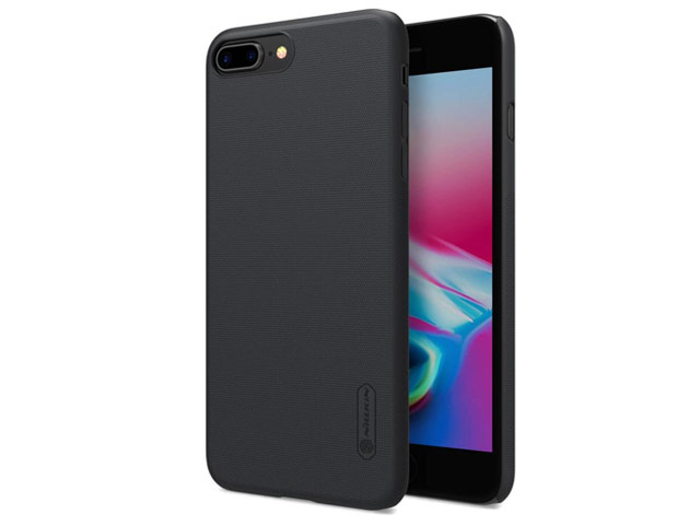Чехол Nillkin Hard case для Apple iPhone 8 plus (черный, пластиковый)