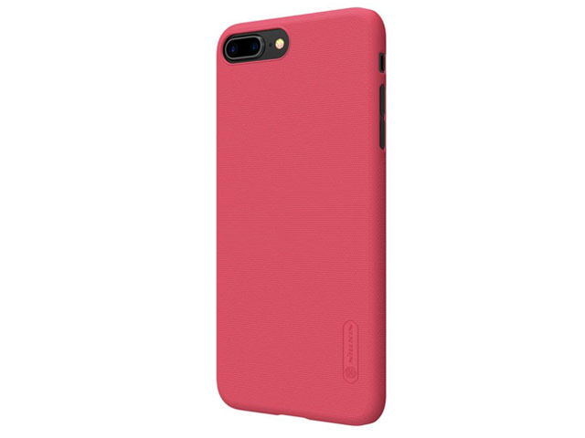 Чехол Nillkin Hard case для Apple iPhone 8 plus (красный, пластиковый)