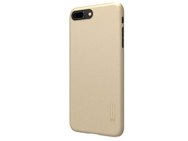 Чехол Nillkin Hard case для Apple iPhone 8 plus (золотистый, пластиковый)