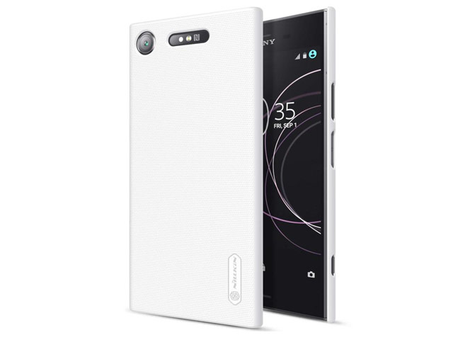 Чехол Nillkin Hard case для Sony Xperia XZ1 (белый, пластиковый)