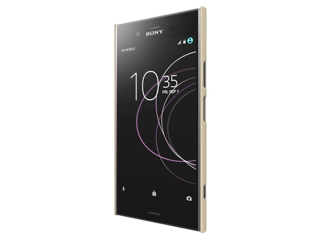 Чехол Nillkin Hard case для Sony Xperia XZ1 (золотистый, пластиковый)