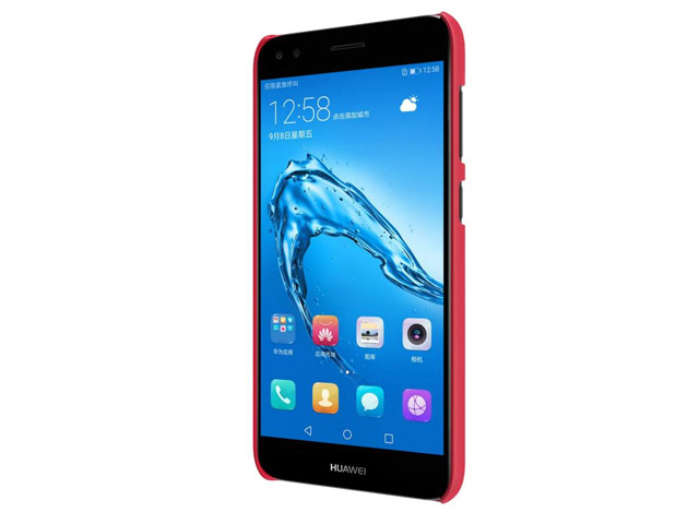 Чехол Nillkin Hard case для Huawei P9 lite mini (красный, пластиковый)