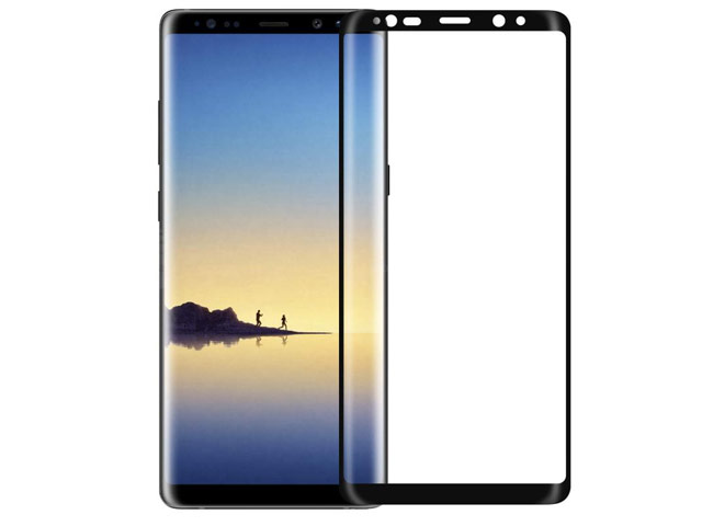 Защитная пленка Nillkin 3D CP+ MAX Glass Protector для Samsung Galaxy Note 8 (стеклянная, черная)