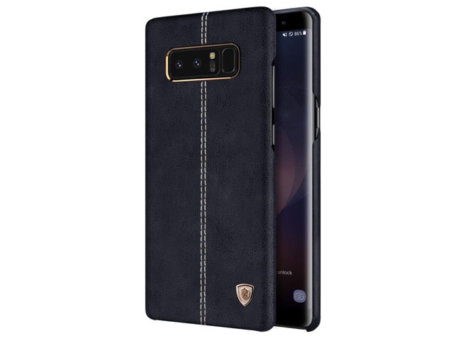 Чехол Nillkin Englon Leather Cover для Samsung Galaxy Note 8 (черный, кожаный)