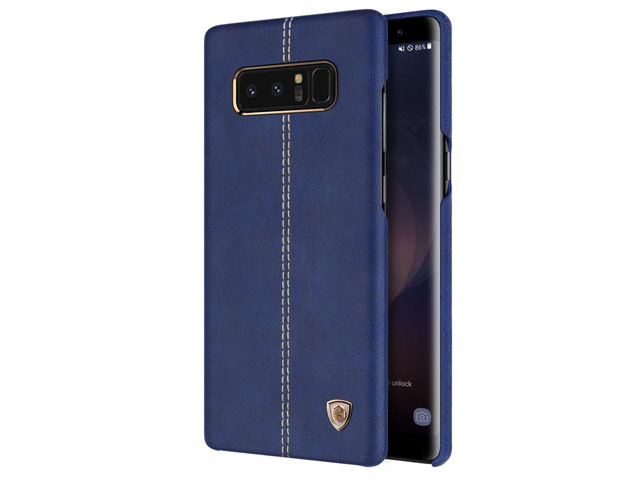 Чехол Nillkin Englon Leather Cover для Samsung Galaxy Note 8 (синий, кожаный)