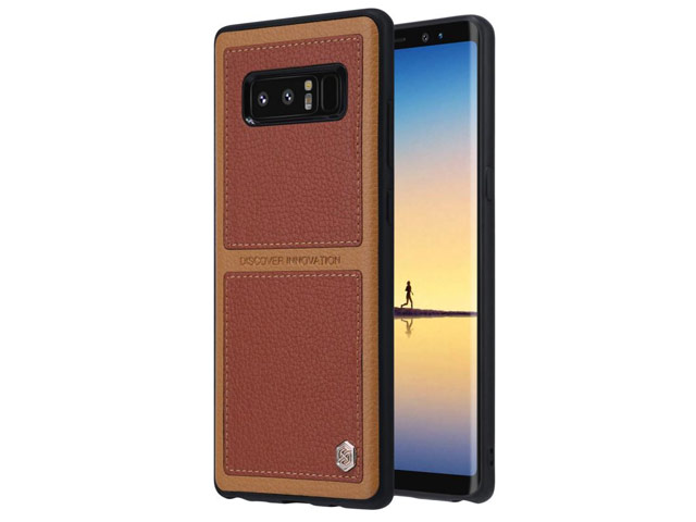 Чехол Nillkin Burt Case для Samsung Galaxy Note 8 (коричневый, кожаный)