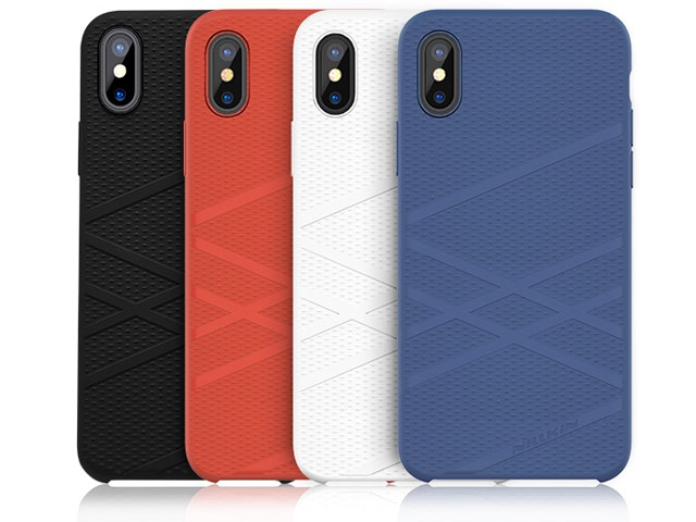 Чехол Nillkin Flex case для Apple iPhone X (черный, гелевый)