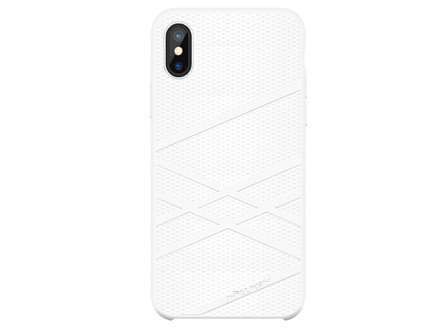 Чехол Nillkin Flex case для Apple iPhone X (белый, гелевый)